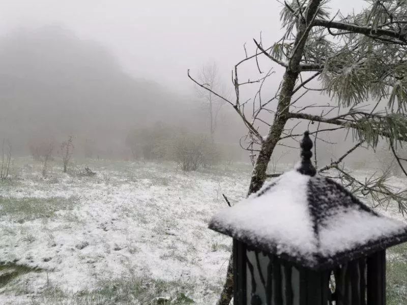 立夏重庆城口下雪了